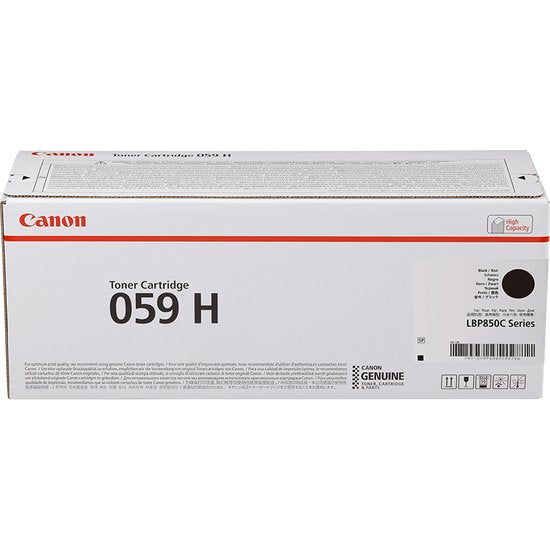 EAN 4549292137132 - Canon 059H BK cartucho de tóner 1 pieza(s) Original Negro imagen 1