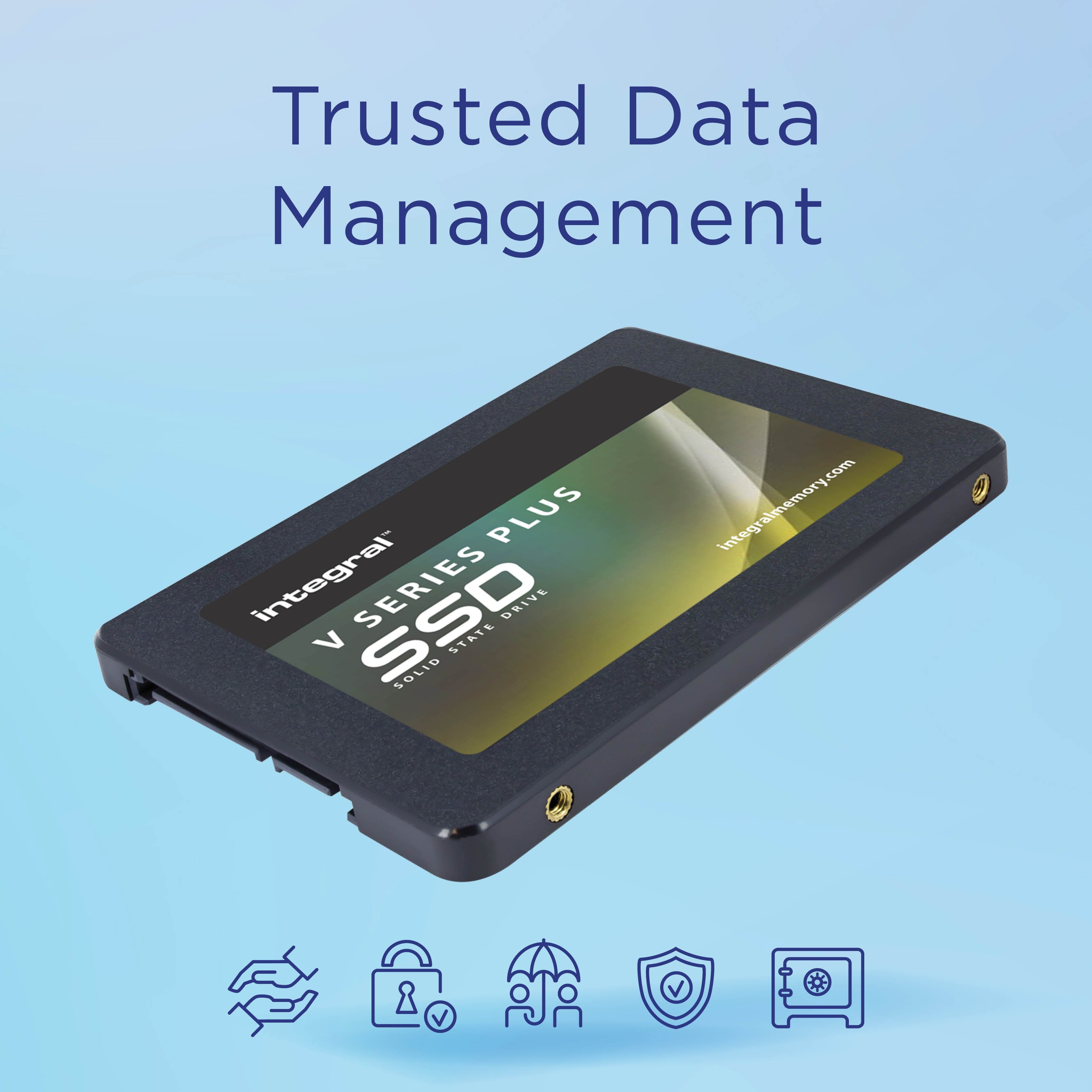 1tb - 1024gb Ssd 2.5inch Sata 3 R-550mb/S W-520mb/S Tlc Tbw 512 V Series 2 Plus Integral
