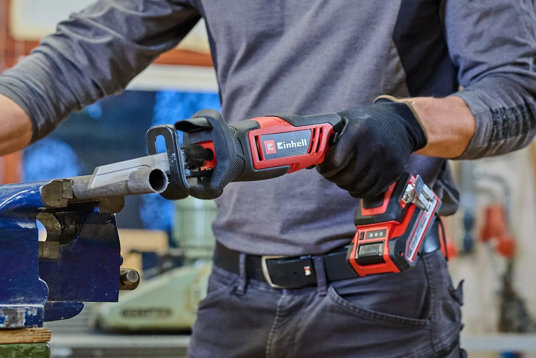 EAN 4006825678284 - Einhell TE-AP 18/13 Li-Solo 3000 spm Negro, Rojo imagen 3