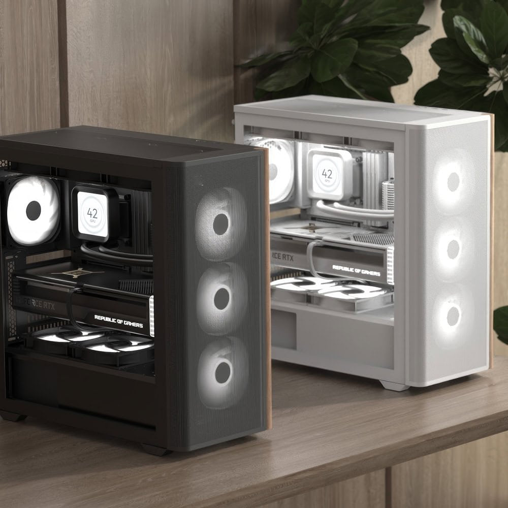 EAN 4711099479719 - Aerocool D501A Midi Tower Negro, Madera imagen 6