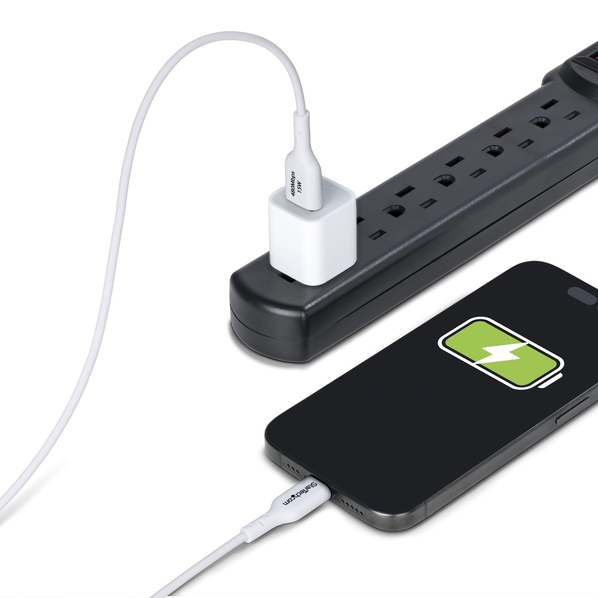 EAN 0065030917377 - StarTech.com USB2AC3MNCWHE cable USB USB A USB C imagen 9