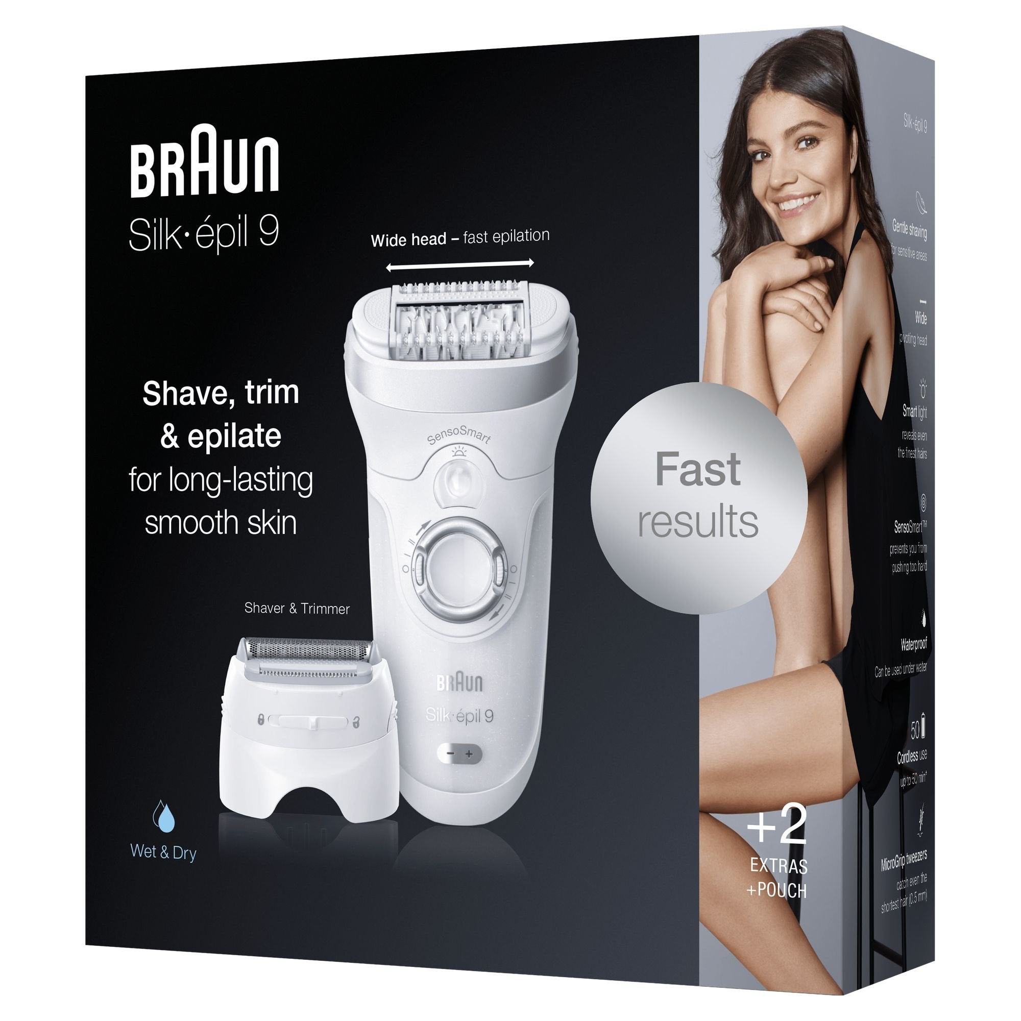 EAN 4210201426714 - Braun Silk-épil 9 9-705 40 pinzas Blanco imagen 6