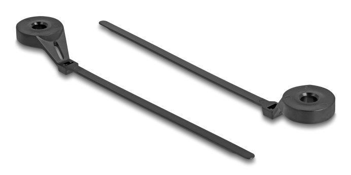 Delock Kabelbinder Con Befestigungsöse L 180 X B 6 Mm Negro 100 Piezas
