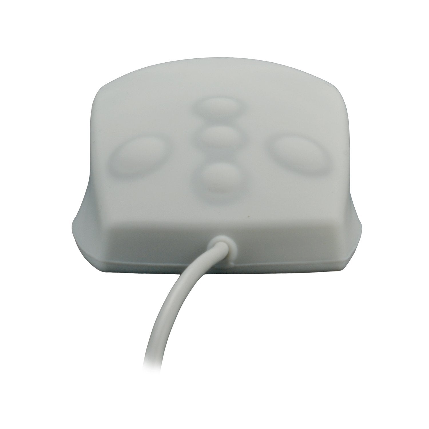 Mcl-Samar Ratón Optique Étanche Silicona - Blanco