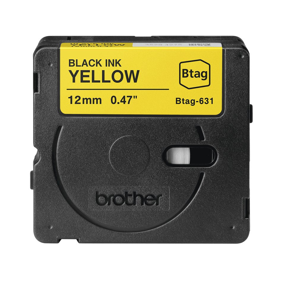EAN 4977766836142 - Brother BTAG-631 cinta para impresora de etiquetas Negro sobre amarillo imagen 3