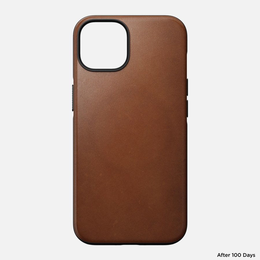 Nomad Modern Funda Case Iphone 14 English Tan