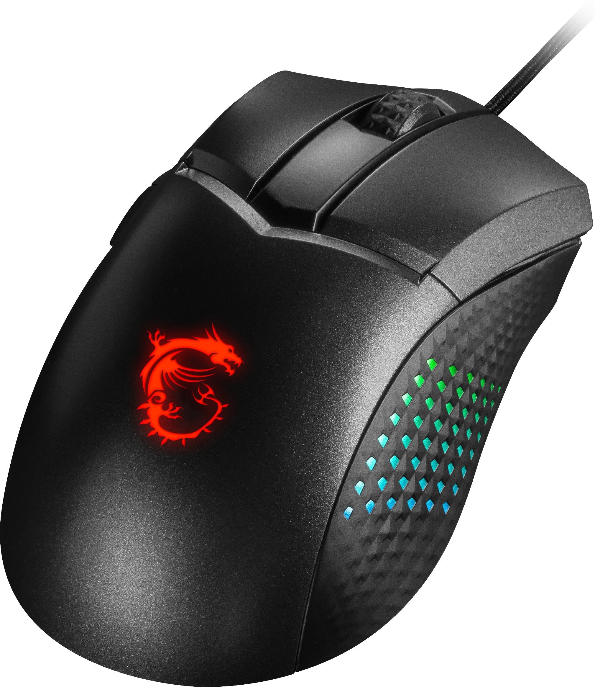 Raton Msi Clutch Gm51 Lightweight Gaming , Negro, Usb