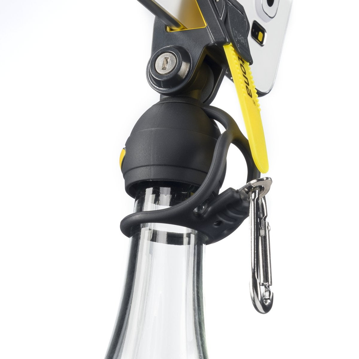 EAN 4056929212365 - Mantona 21236 soporte Soporte activo para teléfono móvil Teléfono móvil/smartphone Negro, Amarillo imagen 7