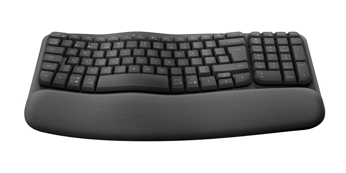 Logitech Wave Keys For Business Teclado Rf Wireless + Bluetooth Qwerty Inglés Del Reino Unido Grafito