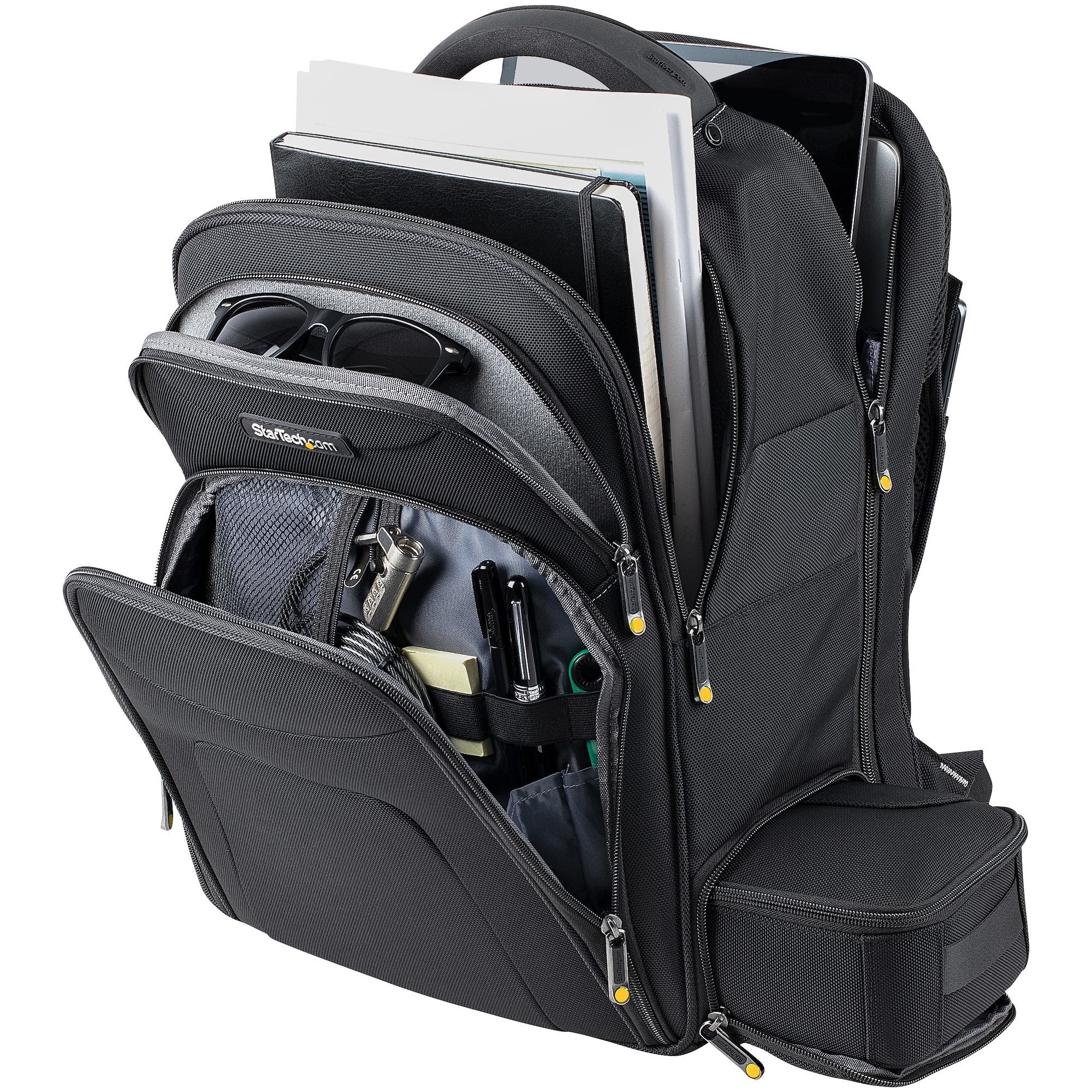 EAN 0065030880909 - StarTech.com NTBKBAG156 maletines para portátil 39,6 cm (15.6") Mochila Negro imagen 4