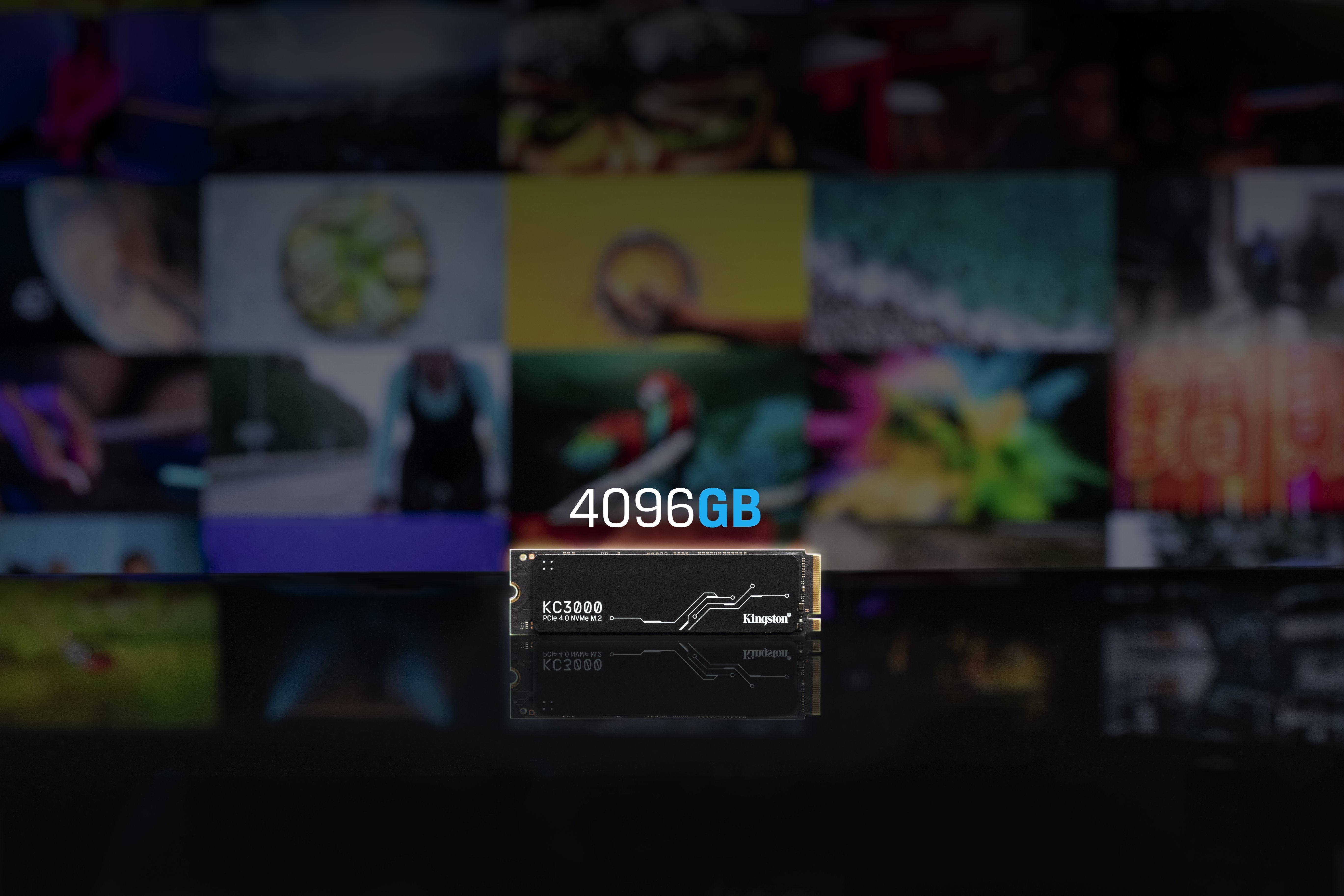 Disco Ssd Kingston Kc3000 M.2 4tb Pcie G4x4 2280 Rw: 7.000/7.000mb/S, 3.2pbw, Pcie 4.0 Nvme