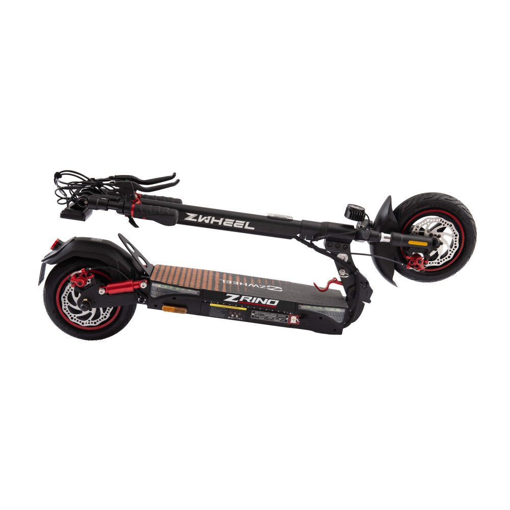 Zwheel Zrino Patinete Electrico Motor 600w - Homologado Dgt - Suspension Delantera Y Trasera - Velocidad Hasta 25km/H -