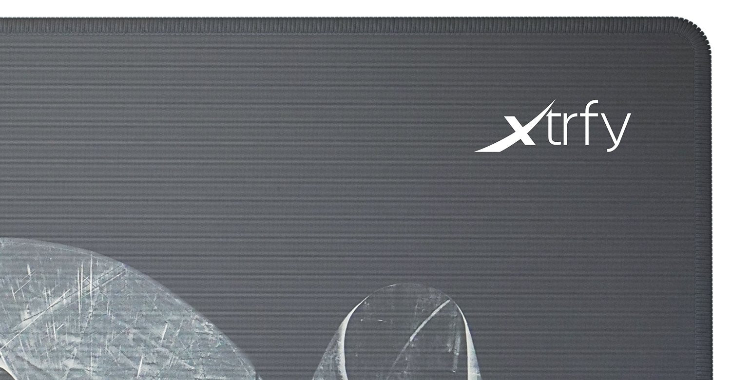 EAN 7340086909341 - CHERRY XTRFY GP4 Alfombrilla de ratón para juegos Negro, Gris, Blanco imagen 3