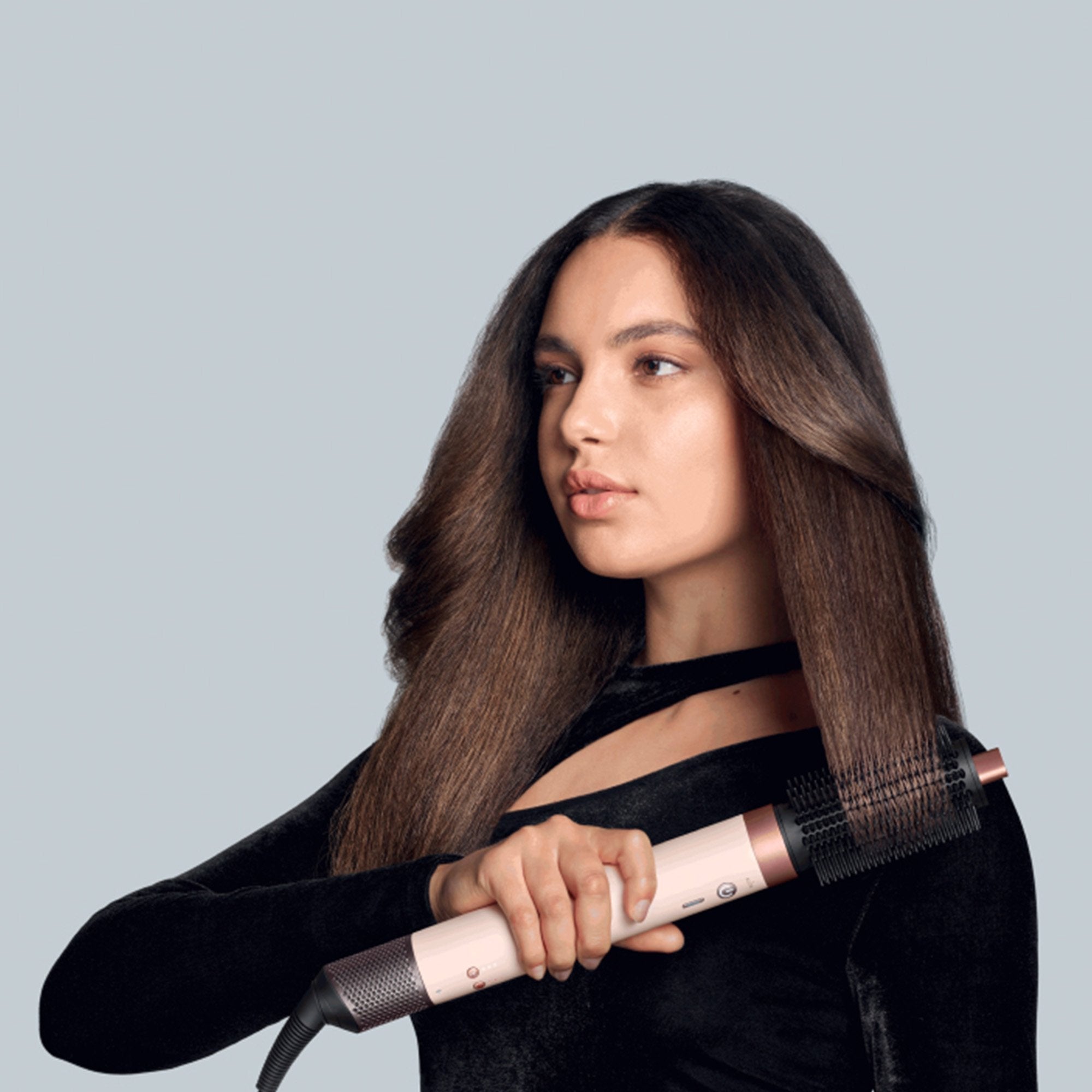 Dyson Airwrap Co-Anda2x Haarstyler Straight+Wavy Pink