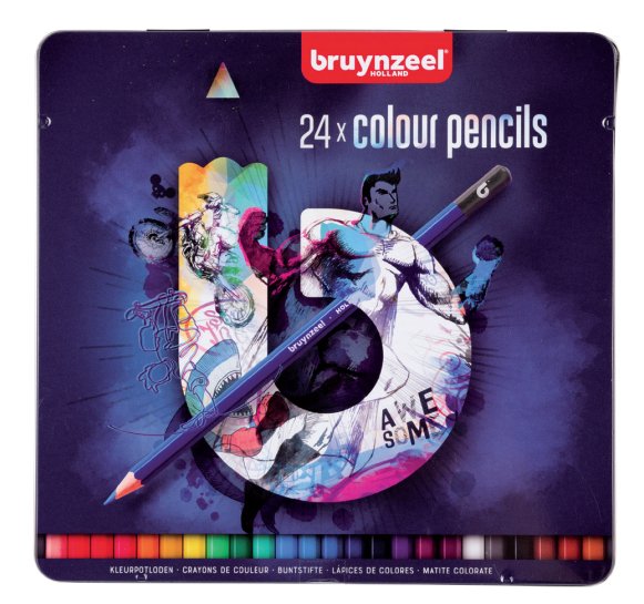 EAN 8712079411787 - Bruynzeel 60212024 lápiz de color Multicolor 24 pieza(s) imagen 1