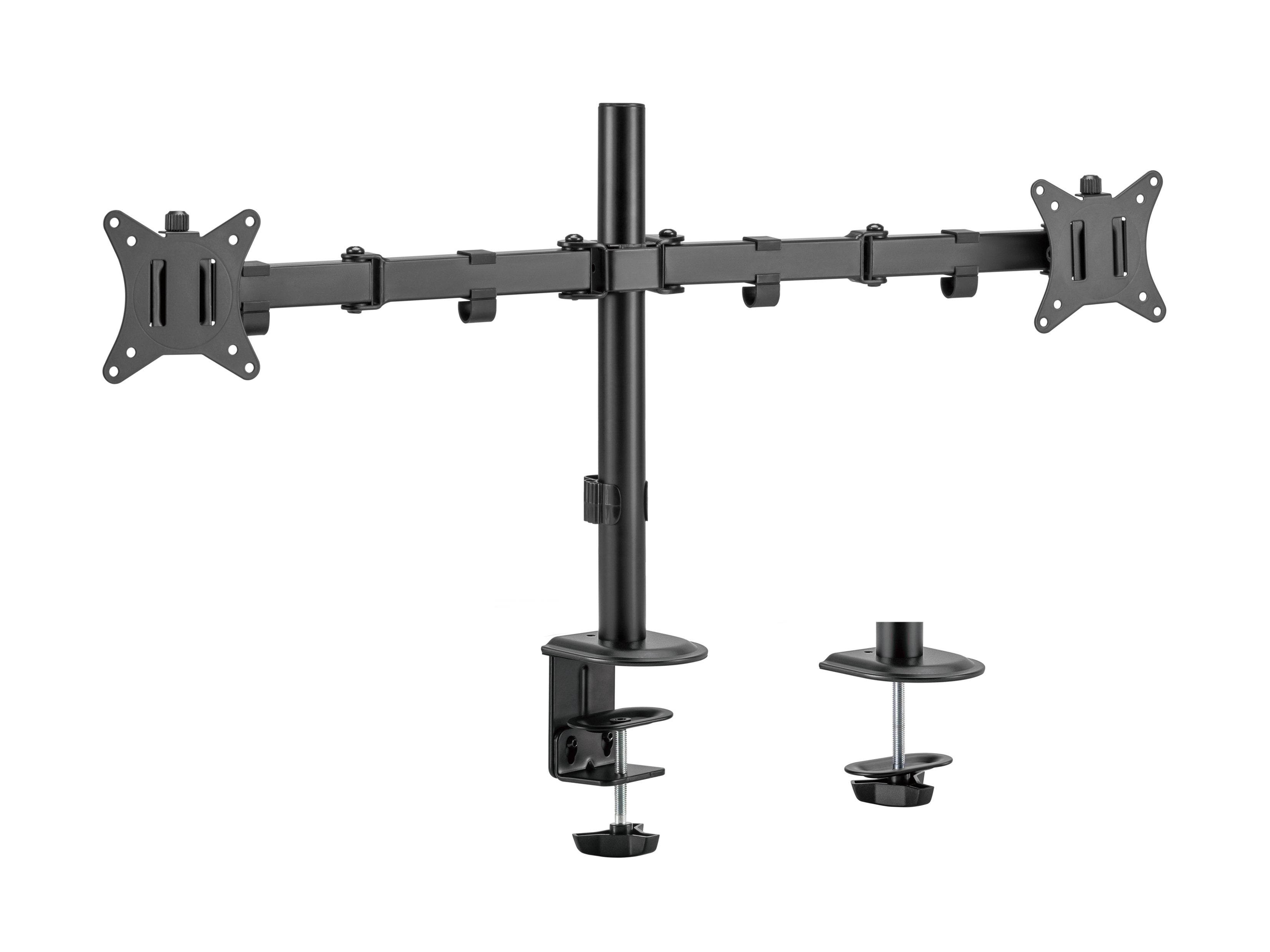Equip 650157 Soporte Para 2 Monitores 81,3 Cm 17"-32" 9kg Negro Escritorio