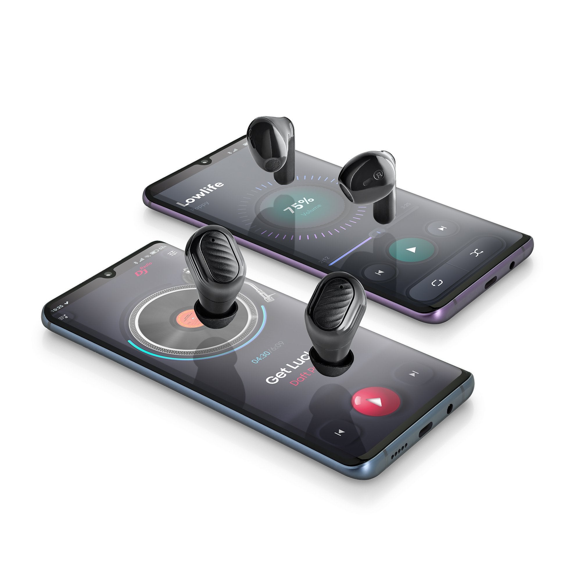 EAN 8435430621211 - NGS ARTICA DUO Auriculares Inalámbrico Dentro de oído Llamadas/Música Bluetooth Negro imagen 8