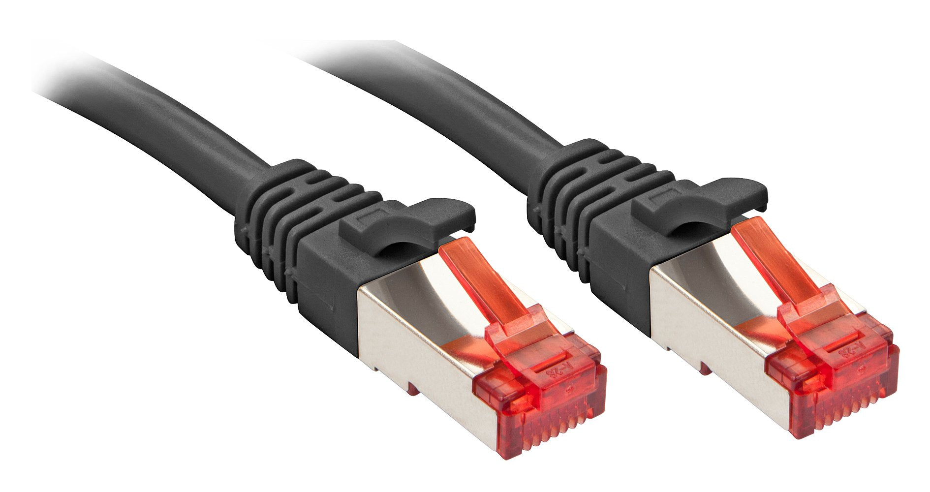 Latiguillo Lindy Cat6 S/Ftp Negro 0,30m
