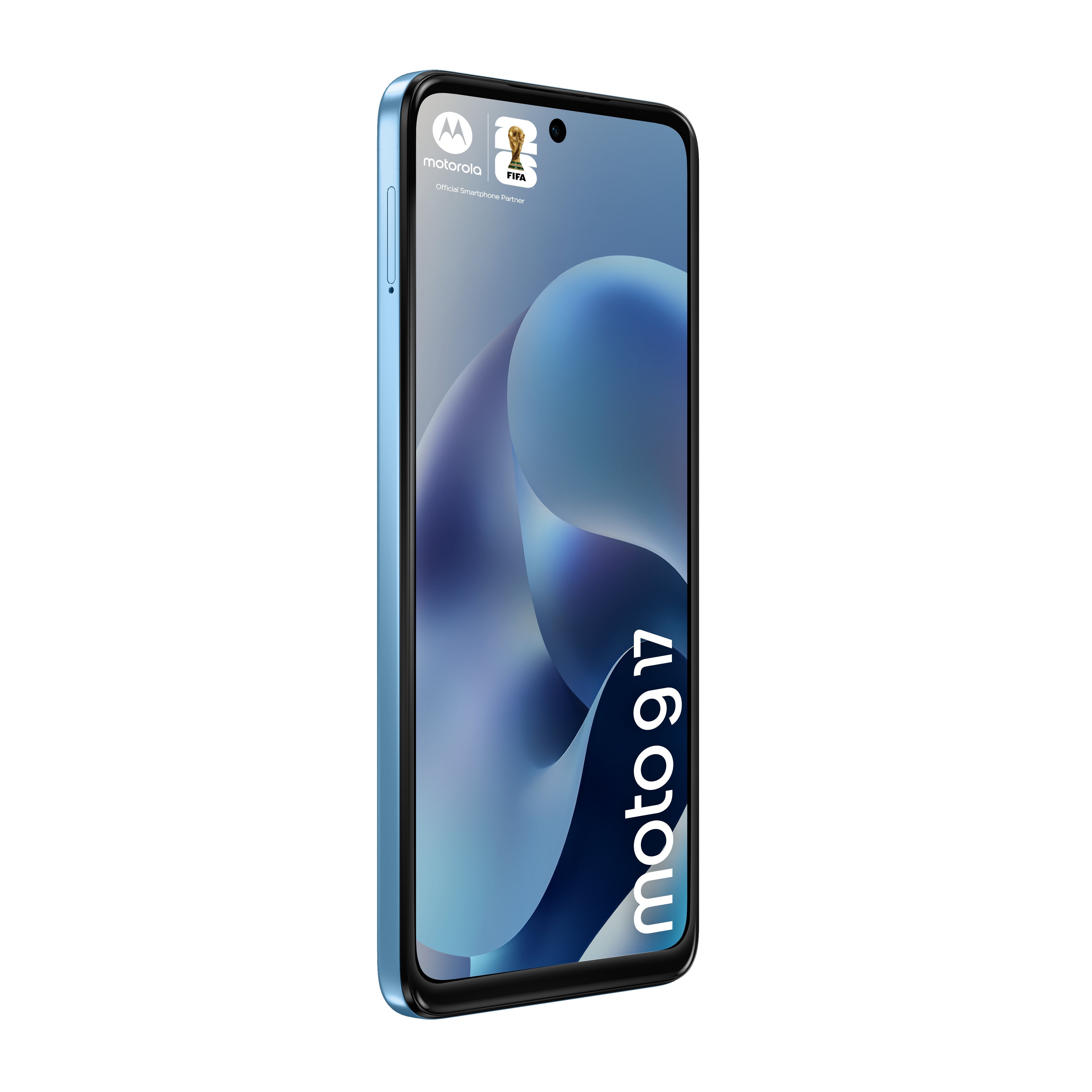 Motorola Moto G17 4g 4 128 Gb Android 15 Dual Sim Smartphone Alaskan Blue