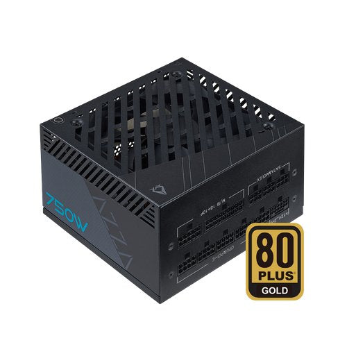 Fuente De Alimentación Azza Netzteil 750g Atx 3.1, 120mm 750w Negro 80+Gold Psaz-750g(Atx3.0)