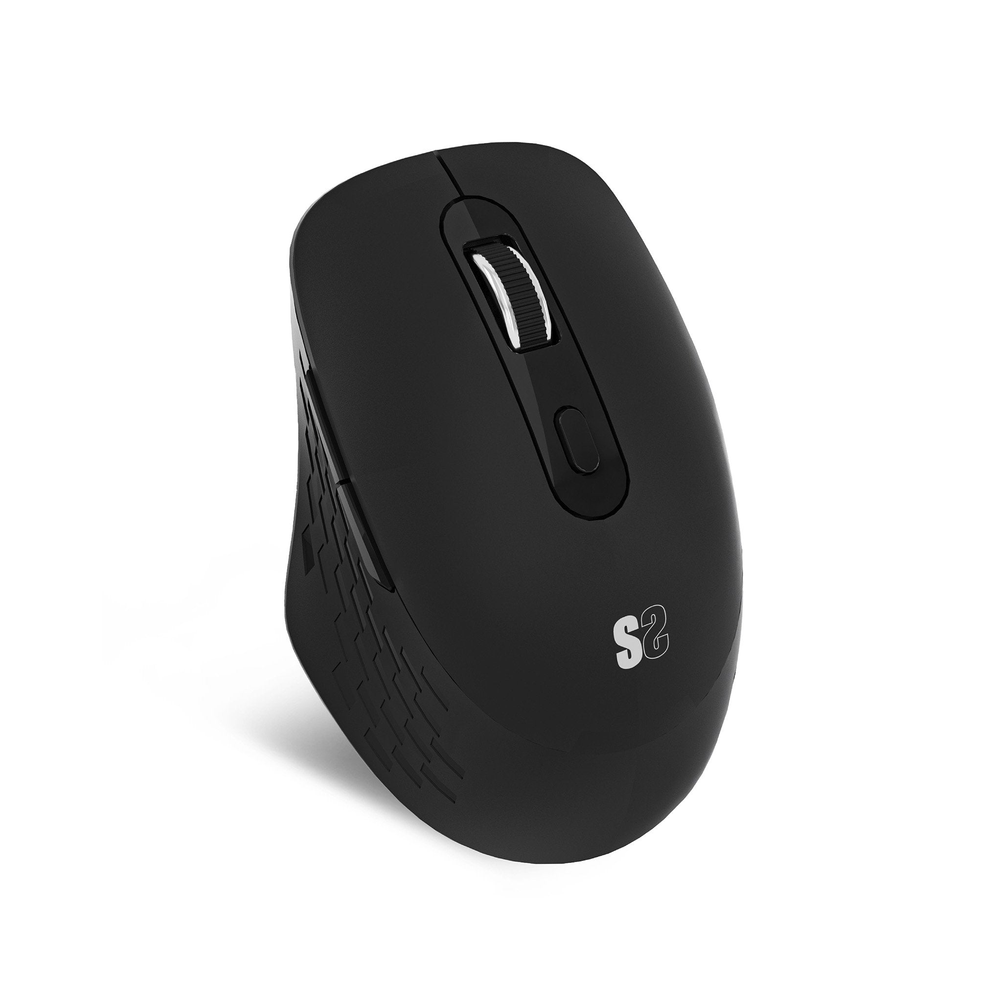 Raton Subblim Curve Ergo Dual Inalambrico Bluetooth, Usb 2.4ghz 1600dpi - 5 Botones - Uso Diestro - Negro