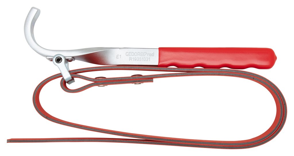 Gedore Llave De Correa Roja, Para Ø 200 Mm, Llave R19351031