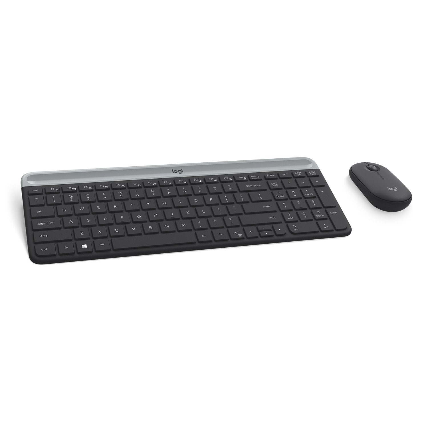 Teclado Belga + Ratón Logitech Mk470 Rf Inalámbrico Azerty Grafito 920-009194