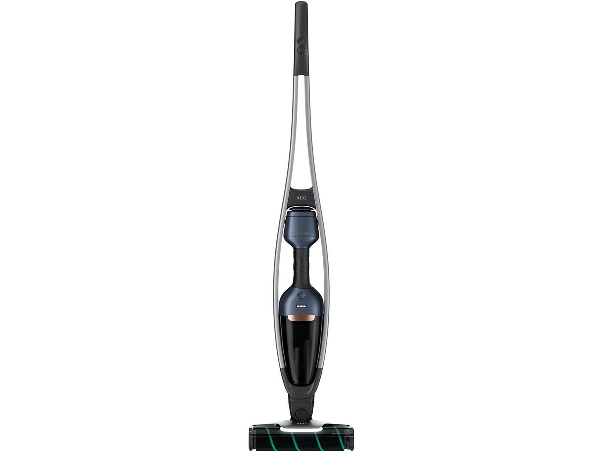 EAN 7332543722013 - AEG QX9-1-P5IB Aspiradora escoba Batería Secar Sin bolsa 0,35 L Negro, Indigo, Plata imagen 1
