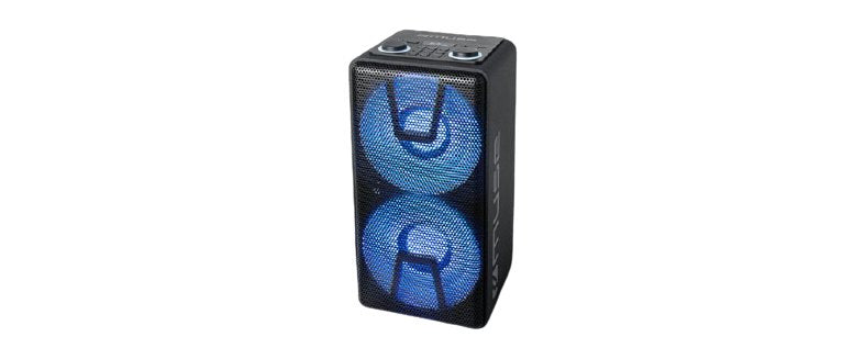 Muse M1805dj Party Box Bt 150w/ Bluetooth/ Fm / Usb Reproductor/ Entrada Micro Y Guitarra