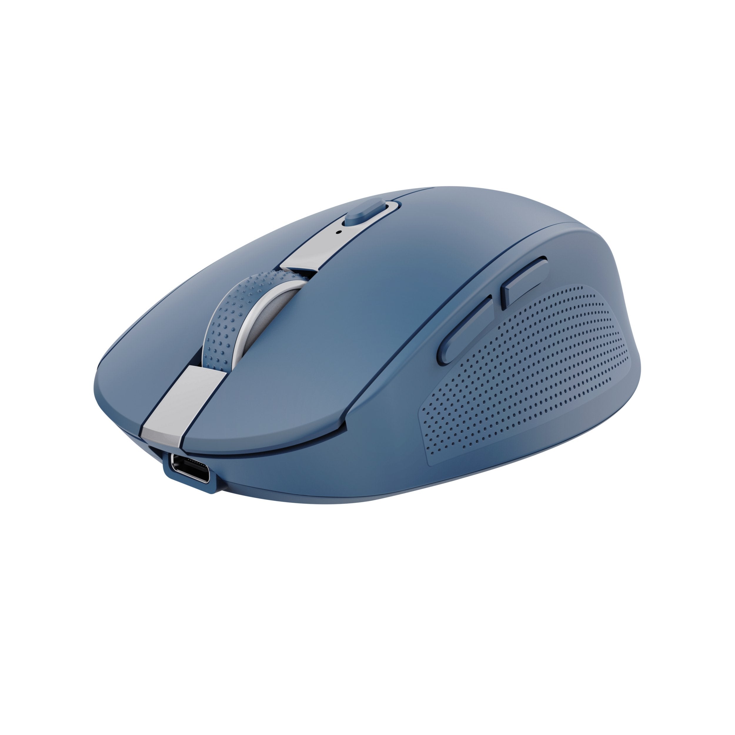 Ratón Inalámbrico Por Bluetooth Trust Ozaa Compact Wireless Batería Recargable Hasta 3200 Dpi Azul
