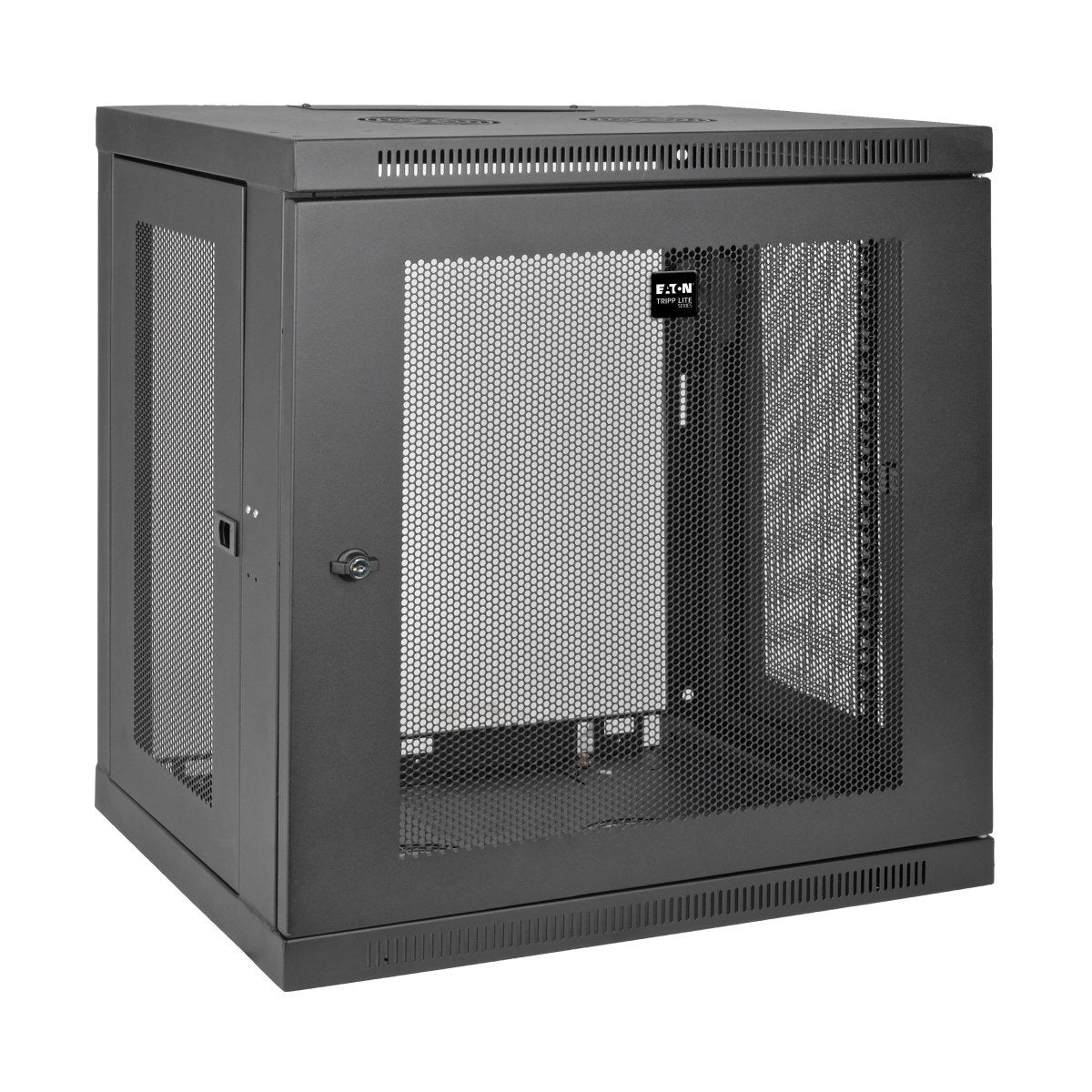 Eaton Tripp Lite Smartrack 12u Low-Profile Switch-Depth Wall-Mount Small Rack Enclosure