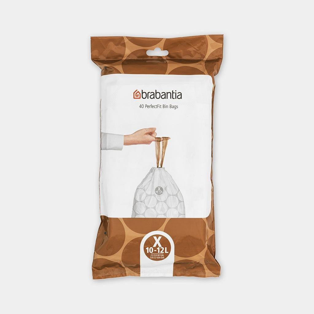 EAN 8710755138041 - Brabantia 138041 bolsa para basura 12 L Blanco 40 pieza(s) imagen 1