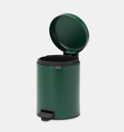 EAN 8710755304026 - Brabantia 304026 papelera 5 L Alrededor Verde imagen 3