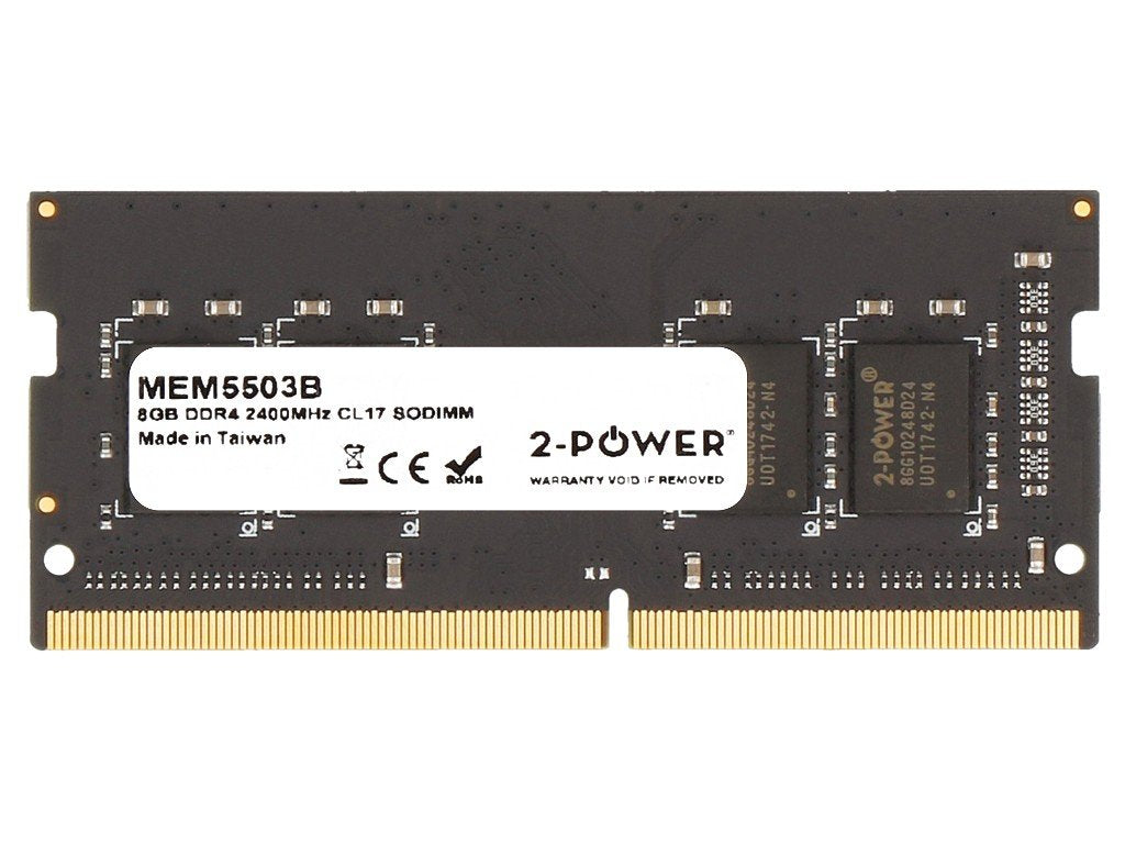Memoria Ram 2-Power 8gb Ddr4 2400mhz Cl17 Sodimm 2p-Z4y85aa