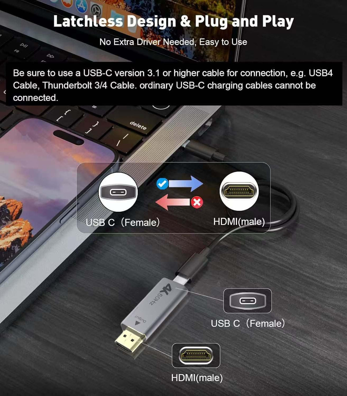 EAN 5715063730409 - Microconnect HDMIUSB3.2A no categorizado imagen 3