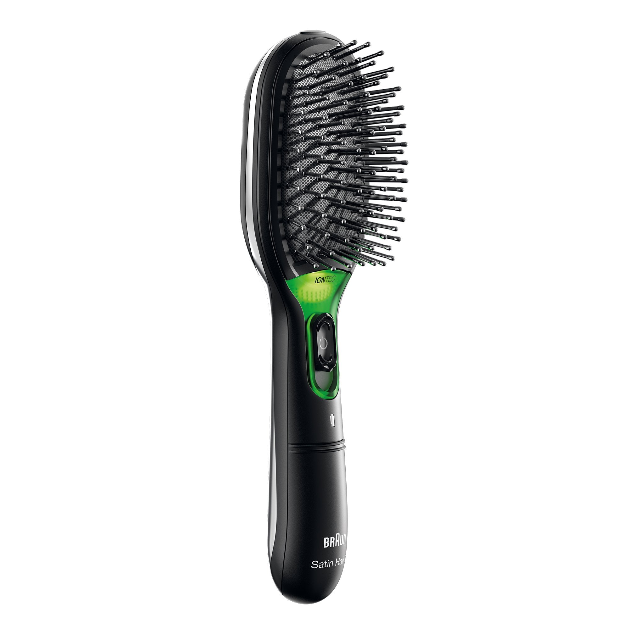 EAN 4210201141204 - Braun BR710 Adulto Cepillo paleta para el pelo Negro, Verde 1 pieza(s) imagen 1