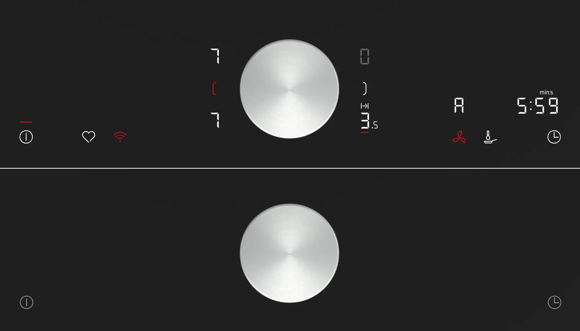 EAN 4242004277521 - Neff V68TTX4L0 hobs Negro Integrado 80 cm Con placa de inducción 4 zona(s) Campana integrada imagen 2