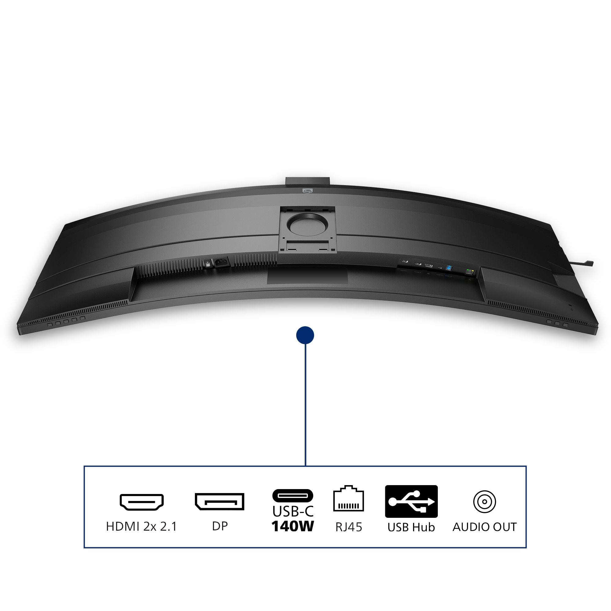 EAN 8712581802578 - Philips 5000 series 49B2U5900CH/00 pantalla para PC 124 cm (48.8") 5120 x 1440 Pixeles Dual QHD LCD Negro imagen 6