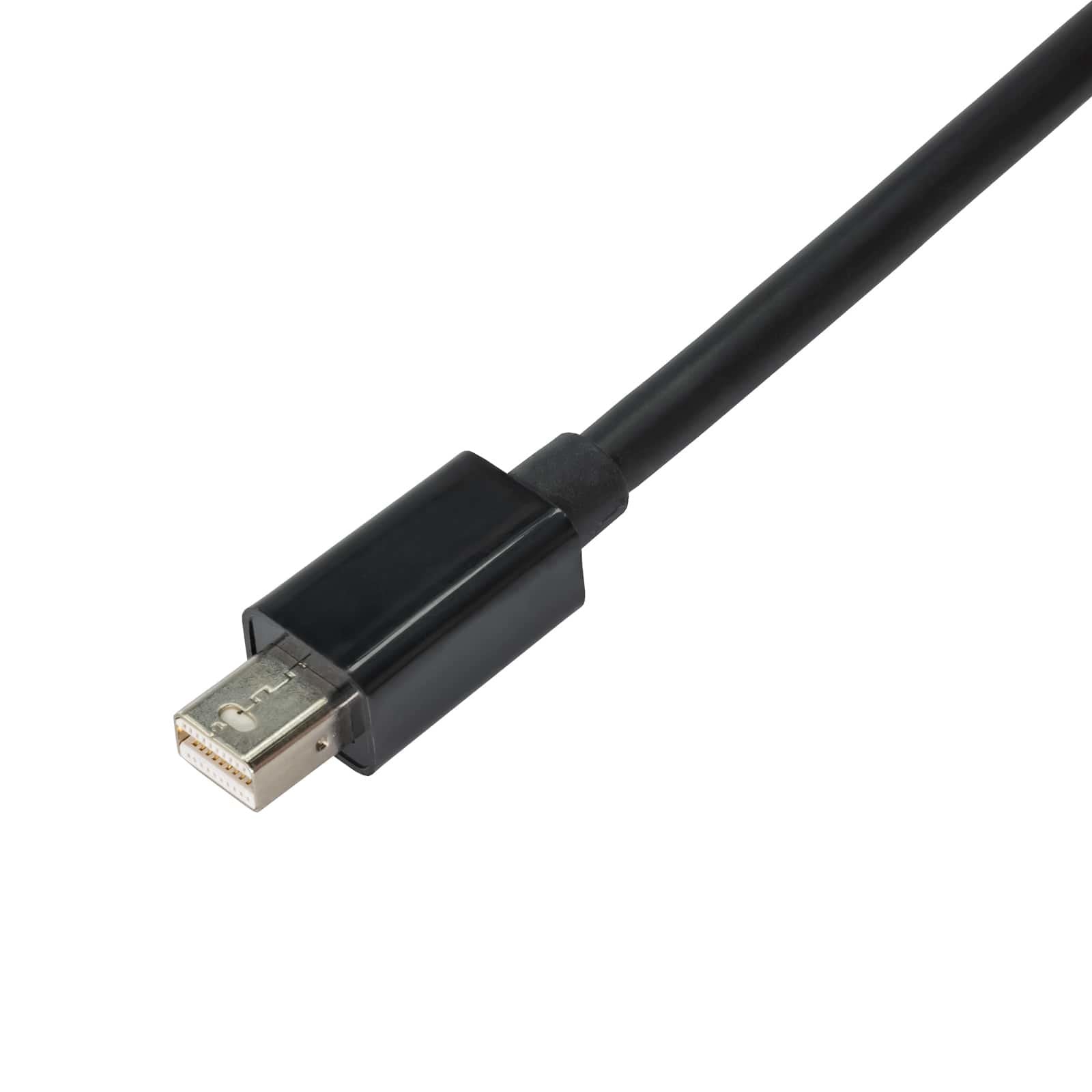EAN 5901720133328 - Akyga AK-AD-37 adaptador de cable de vídeo 0,15 m DVI Mini DisplayPort Negro imagen 3