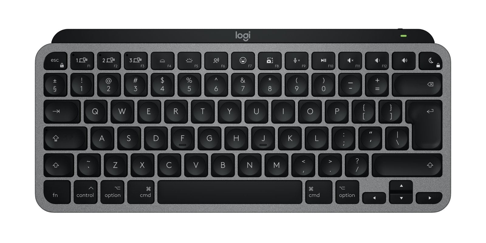 EAN 5099206122024 - Logitech Master MX Keys Mini For Mac teclado Hogar / Oficina Bluetooth QWERTY Internacional de EE.UU. Neg imagen 1