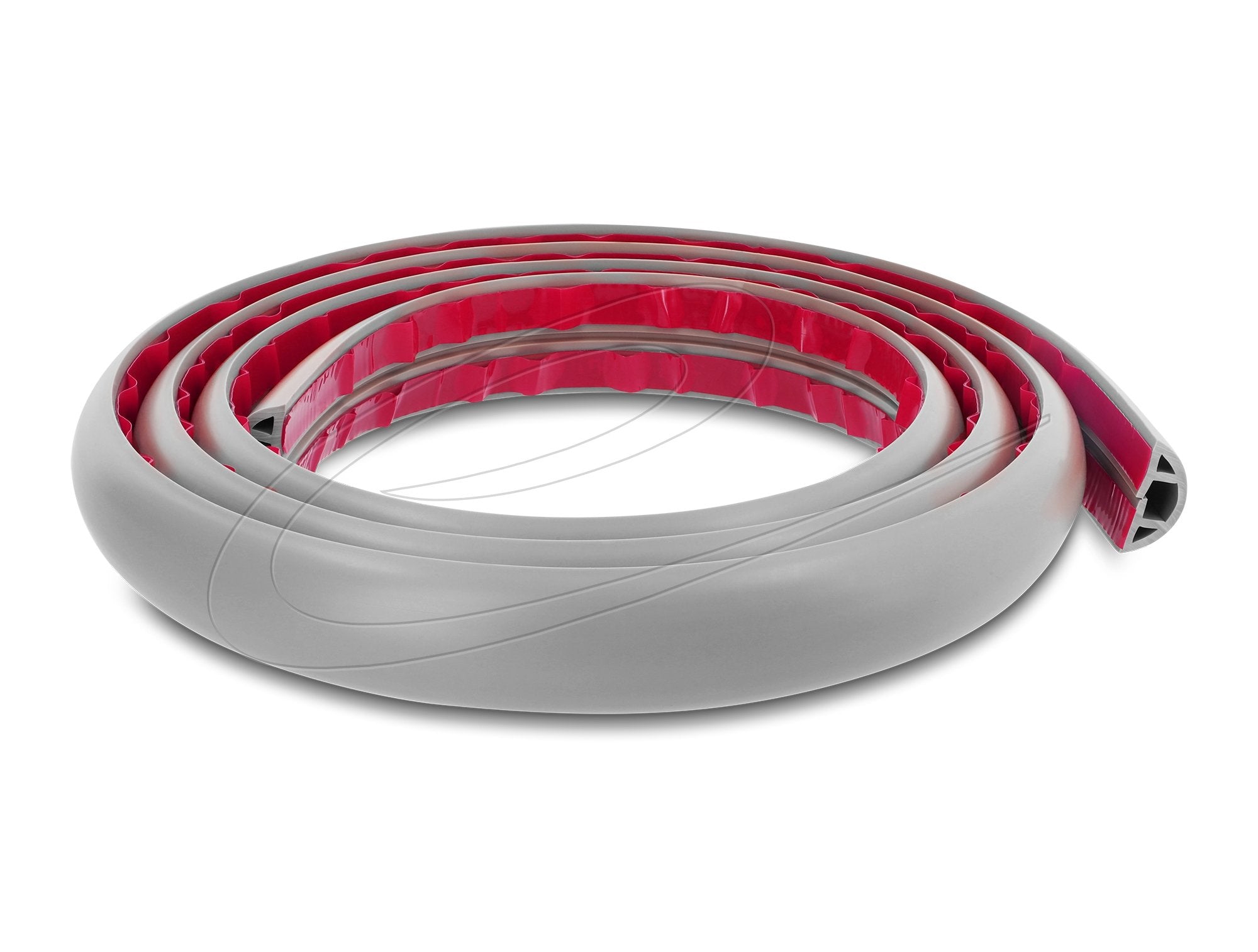 Delock Kabelkanal Pvc Flexibel 30 X 10 Mm - Länge 2 M Gris