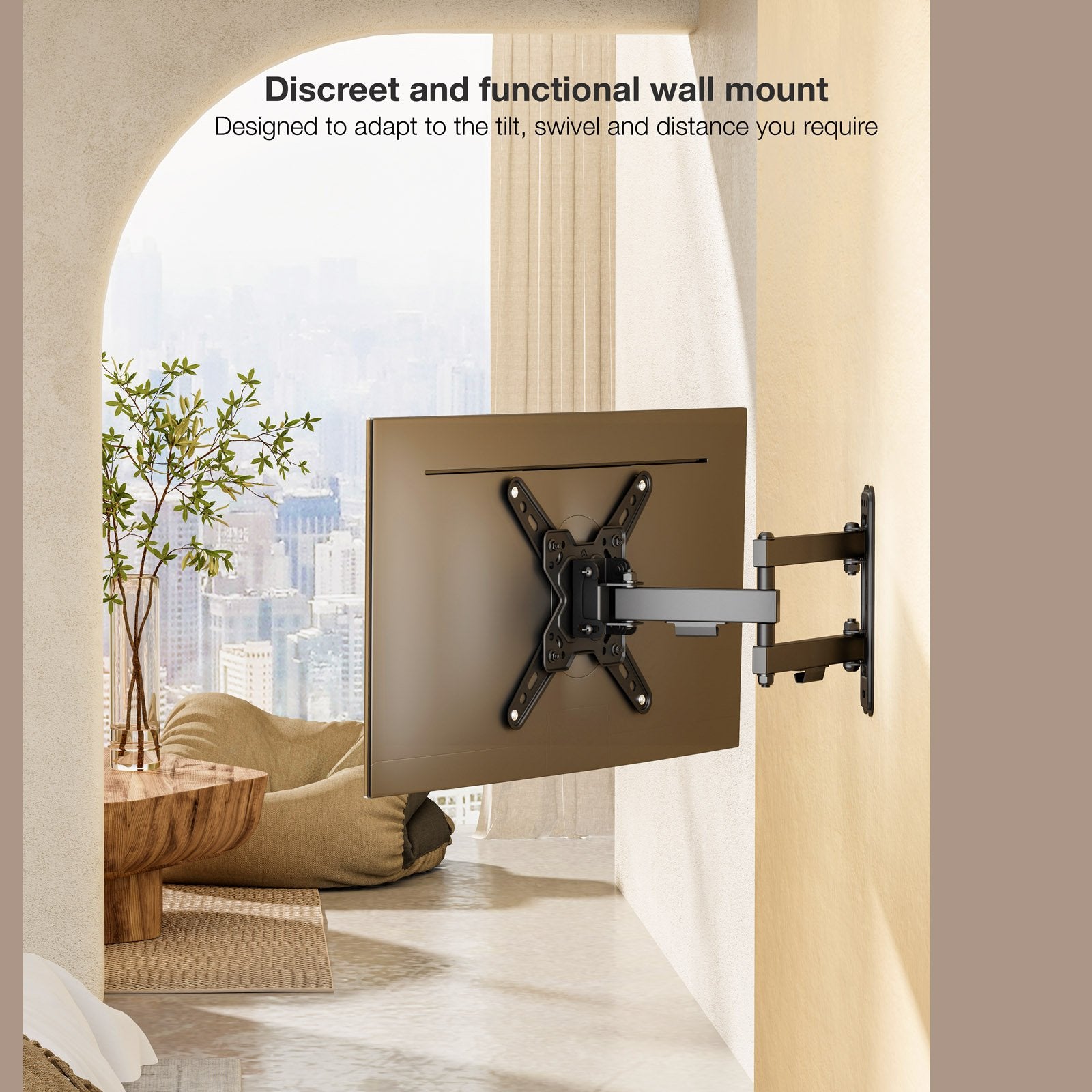 EAN 8433281014510 - TooQ LP1345TN-B soporte para TV 109,2 cm (43") imagen 6
