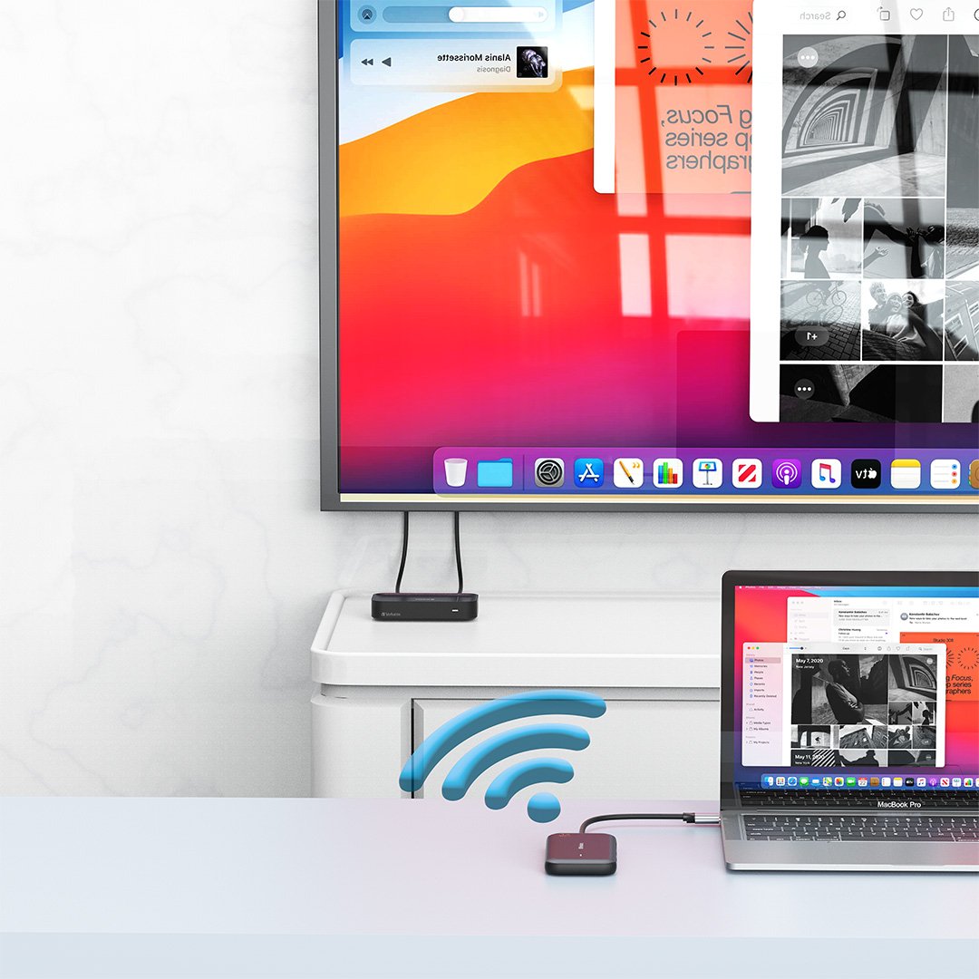 EAN 0023942321460 - Verbatim 32146 adaptador de pantalla inalámbrico USB Full HD Escritorio imagen 2