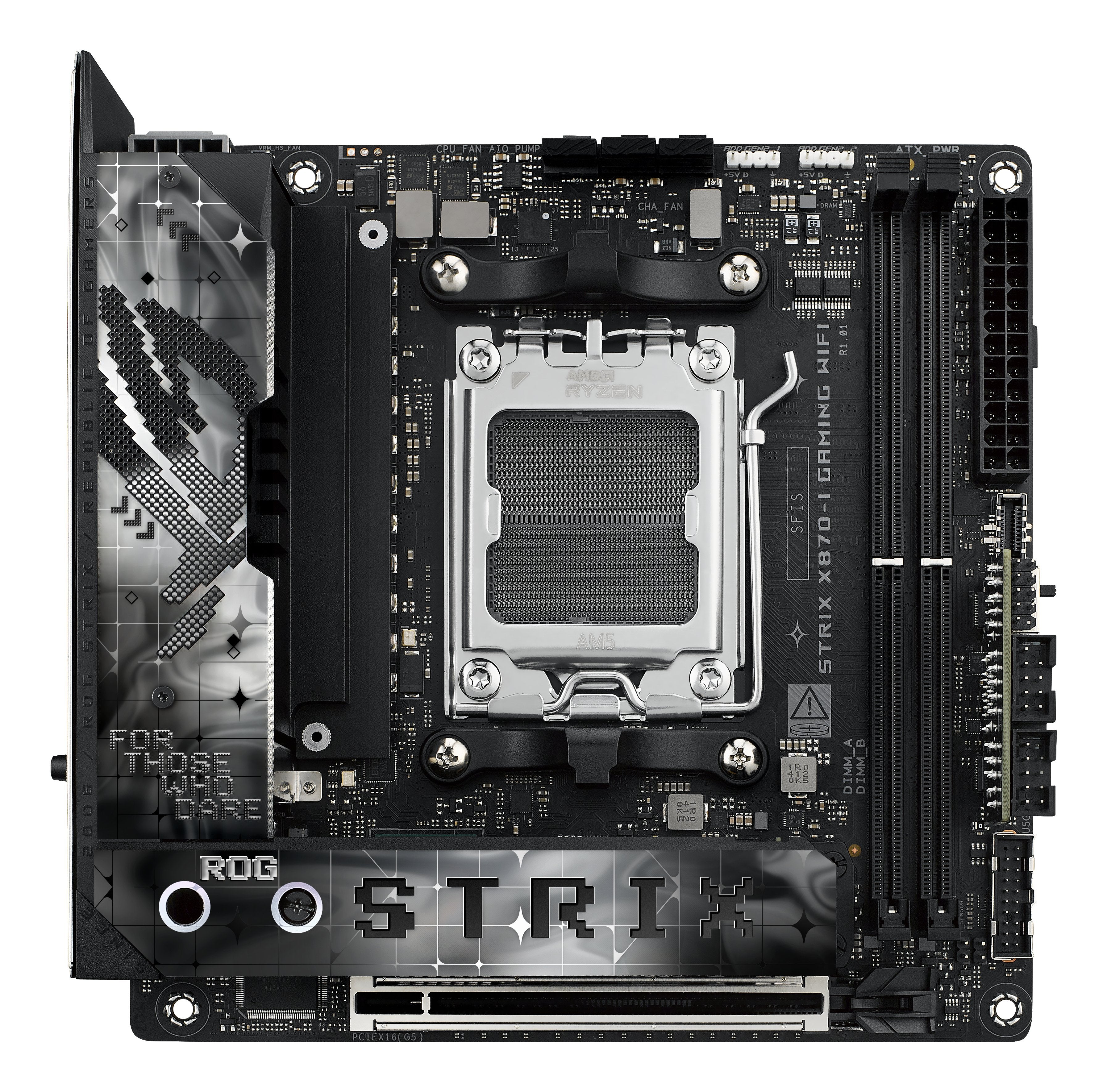 EAN 4711387740309 - ASUS ROG STRIX X870-I GAMING WIFI AMD X870 Zócalo AM5 mini ITX imagen 3