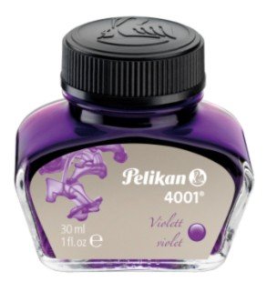 Pelikan Tinta 4001 No.78 - Frasco 30 Ml - Asegura El Perfecto Funcionamiento De La Estilografica - Color Violeta