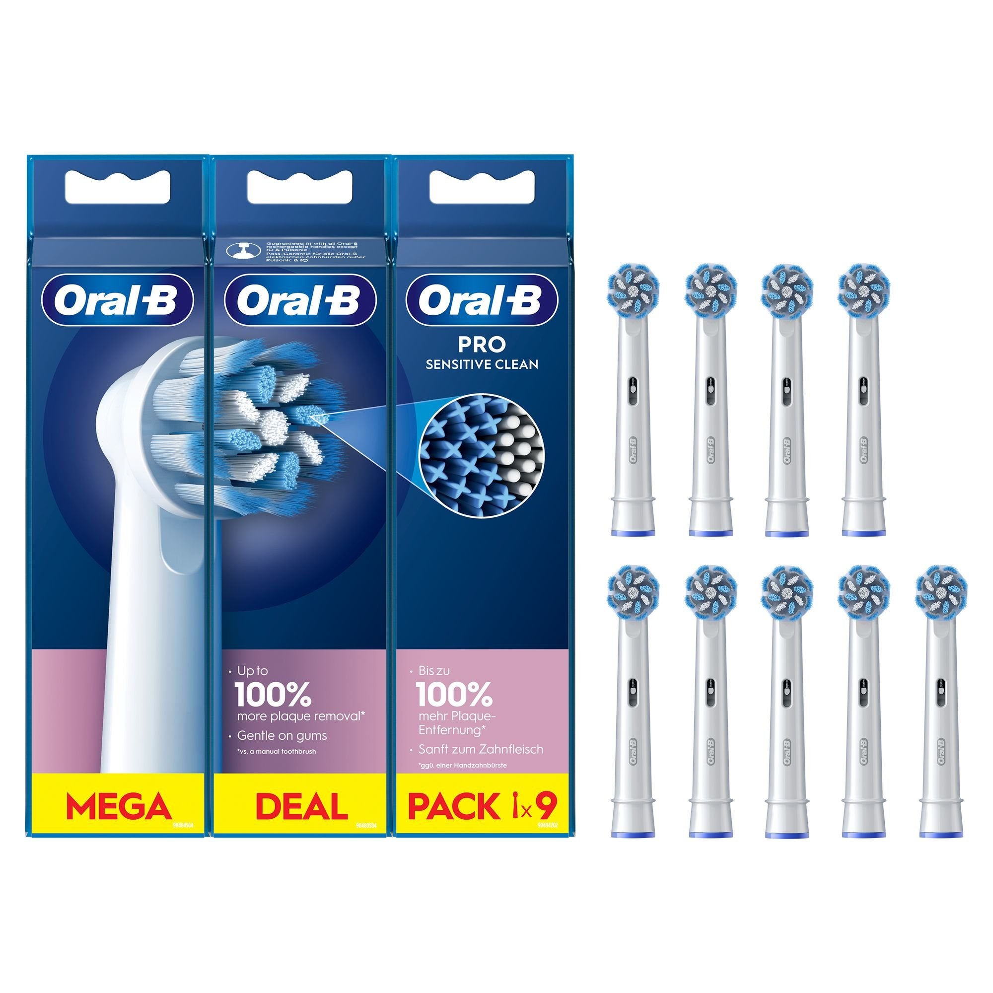 Cabezales Cepillos Dentales Oral-B Eb60x 3+3+3 Ct
