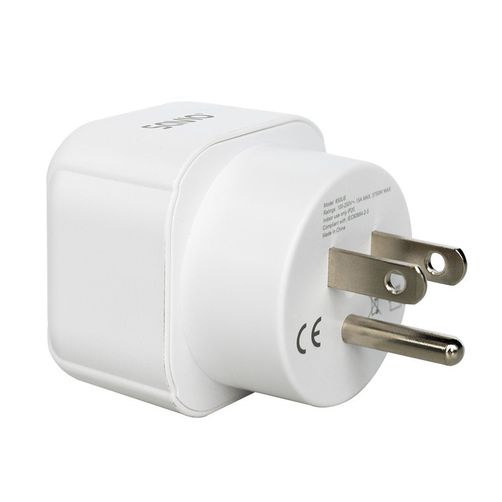 EAN 5901986049081 - Savio AP-03 adaptador e inversor de corriente Universal 3750 W Blanco imagen 2
