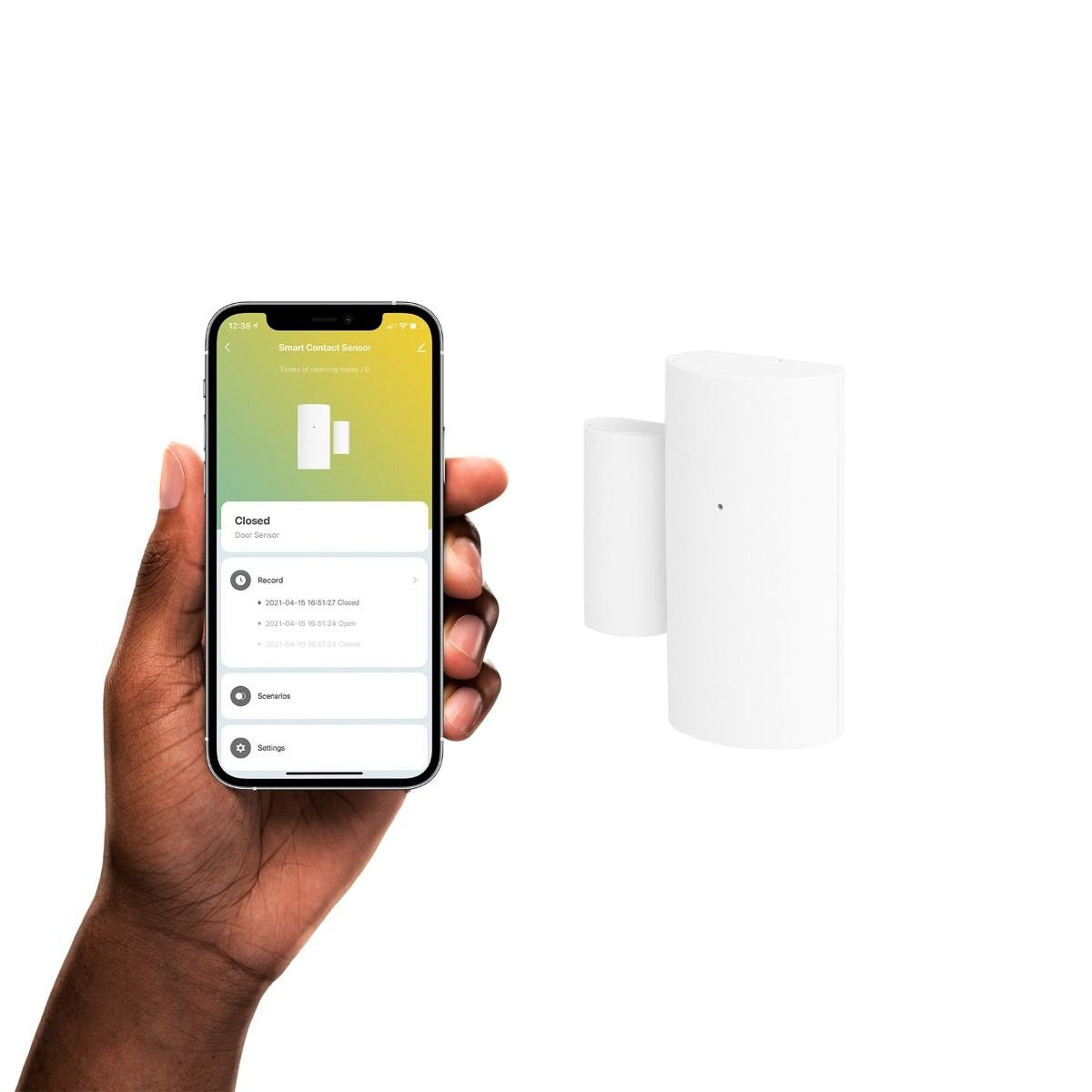 Hombli Smarter Azultooth Kontakt Sensor Weiss
