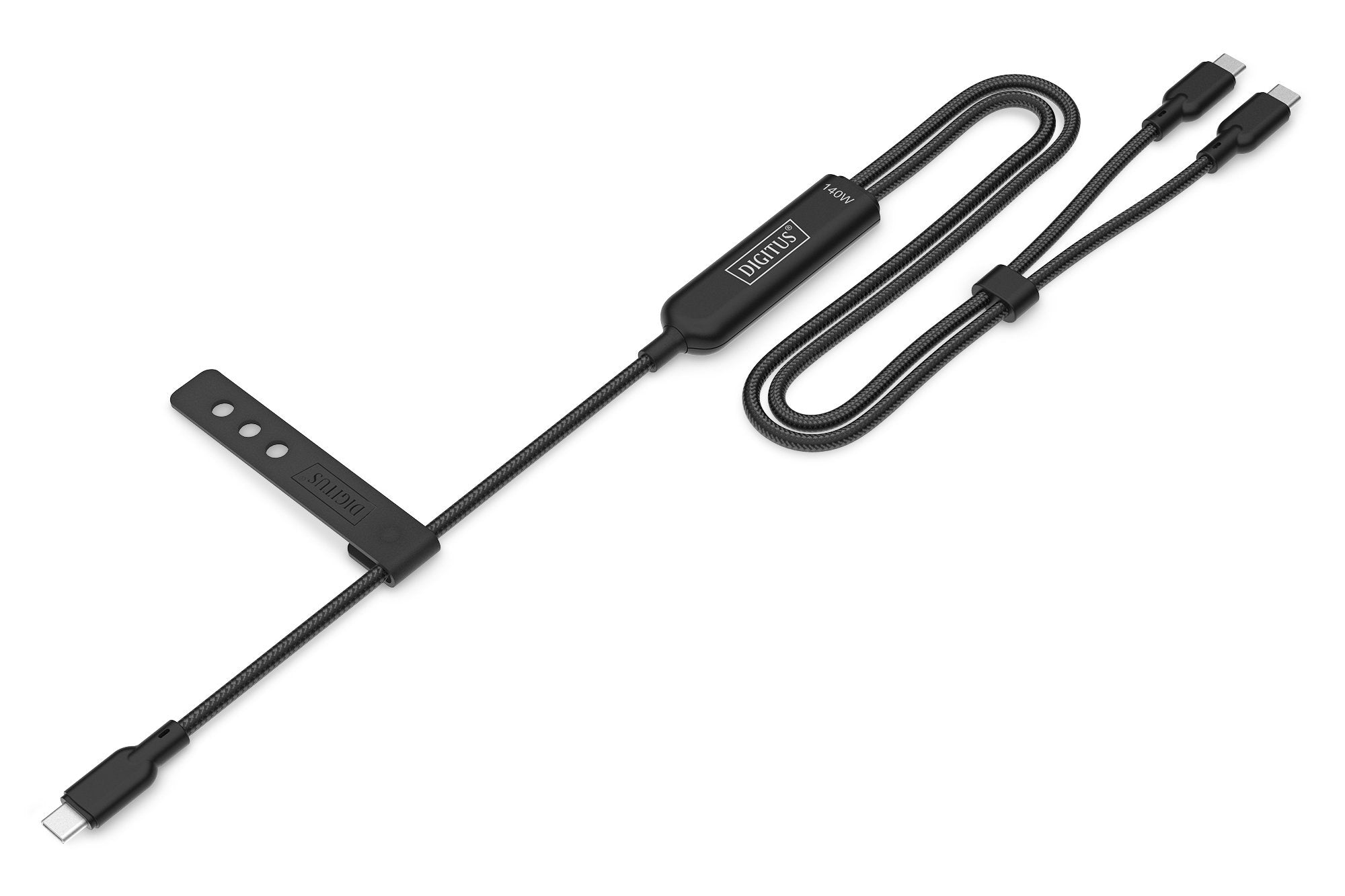 EAN 4016032505709 - Digitus AK-300170-018-S cable USB USB 2.0 USB C 2 x USB C 0,48 Gbit/s Negro imagen 1