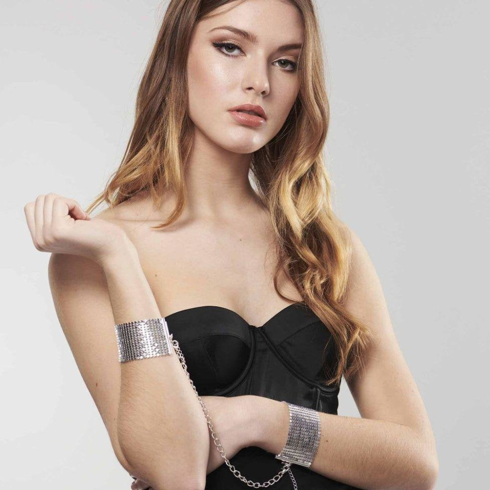 Bijoux - Désir Métallique Esposas Malla Metalica Dorada